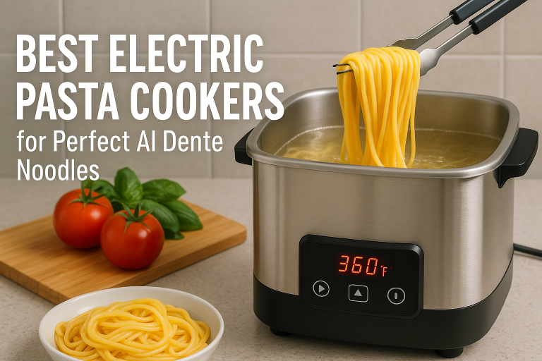 5 Best Electric Pasta Cookers for Perfect Al Dente Noodles