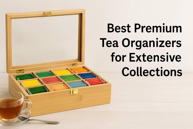 5 Best Premium Tea Organizers for Extensive Collections
