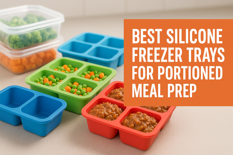 5 Best Silicone Freezer Trays for Portioned Meal Prep